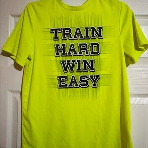 Tek Gear Green Short Sleeve Tee Athletic Style